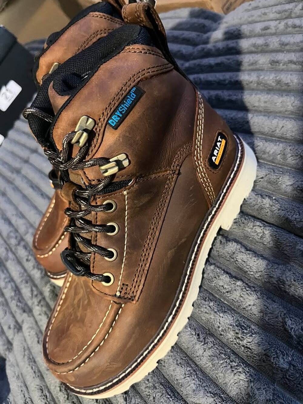 Ariat Women's Rebar Lift H2O Work Boots 6.5